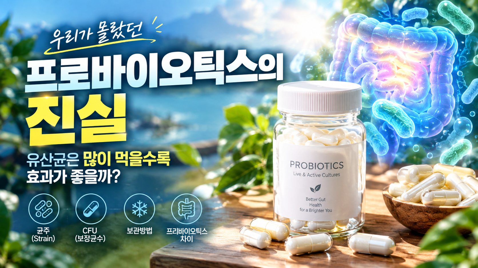 프로바이오틱스의 진실
